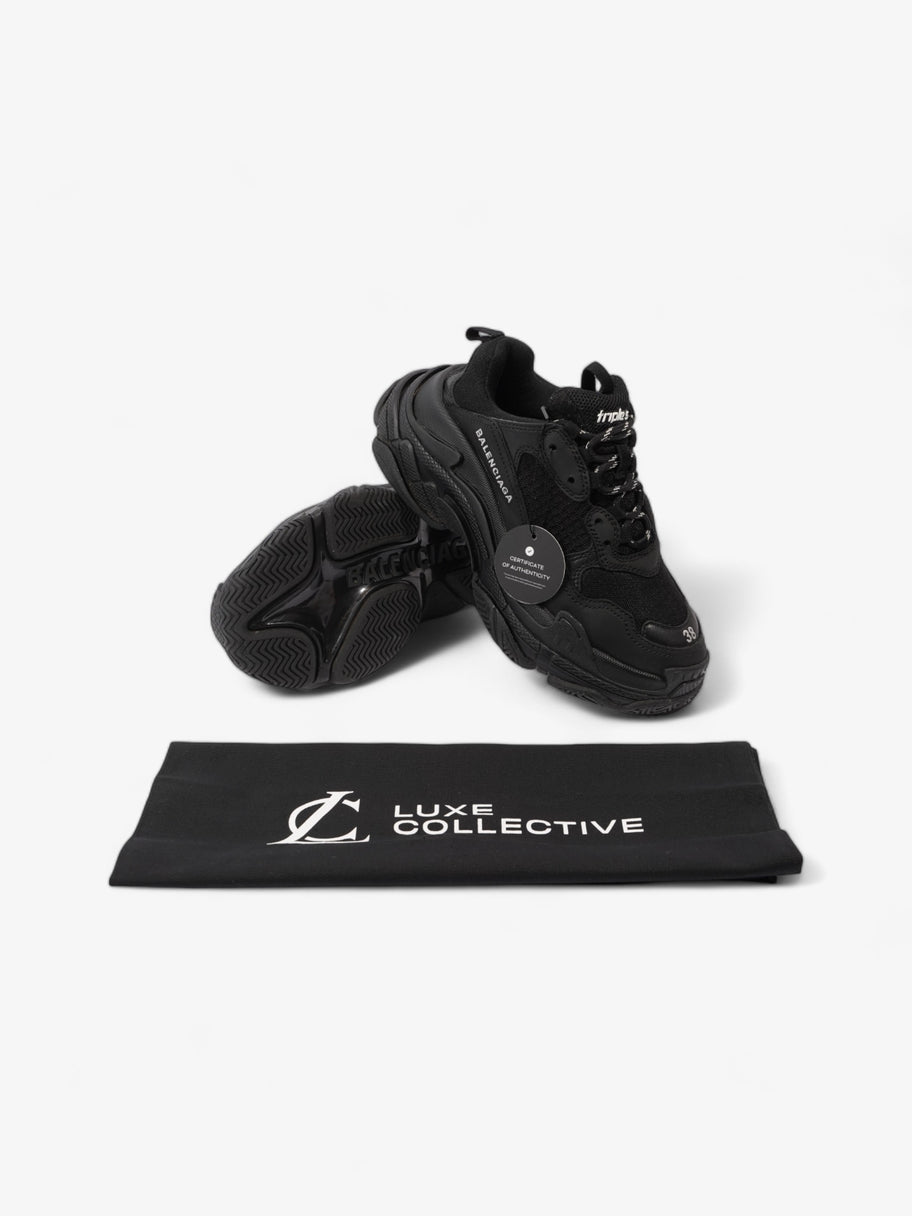 Balenciaga triple s black 38 best sale