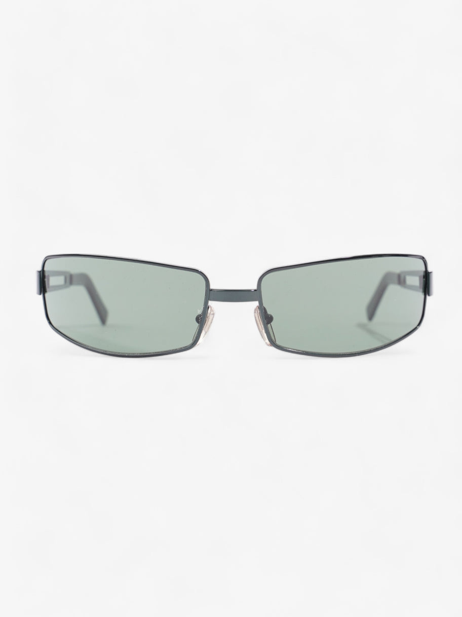 Rectangular Framed Sunglasses  Green Acetate 120mm Image 1