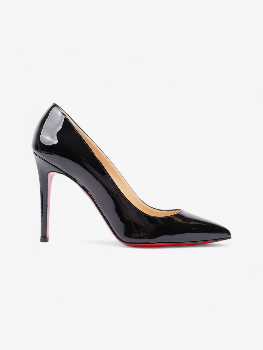 Christian Louboutin Pigalle  100 Black Patent Leather EU 39.5 UK 6.5 Image 1