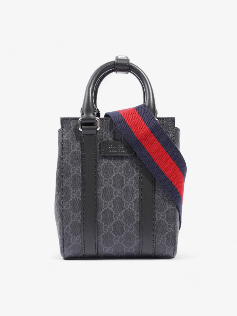  GG Supreme Tote Bag  Grey / Black PVC