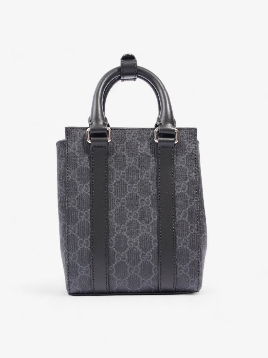 GG Supreme Tote Bag  Grey / Black PVC Image 4