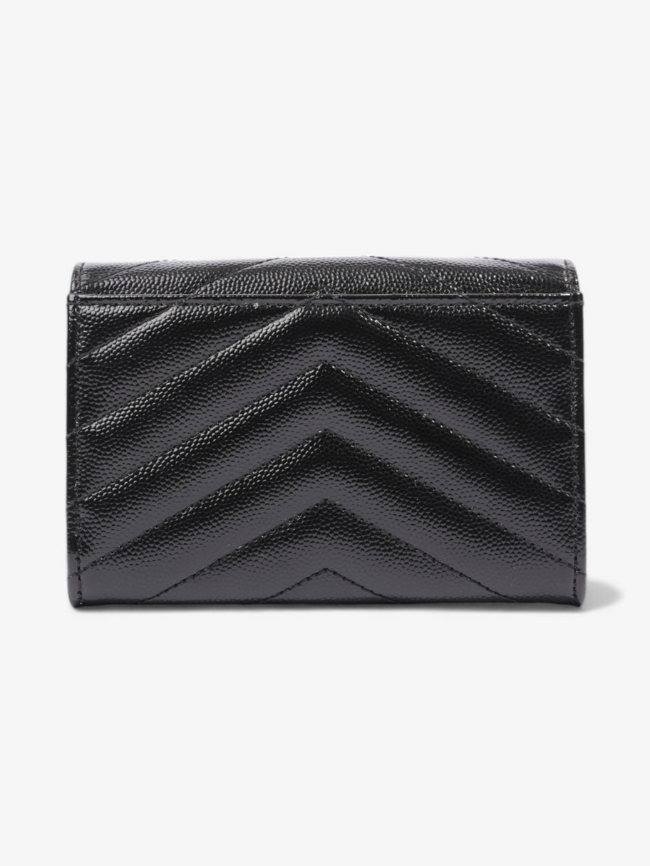 Saint Laurent Envelope Wallet Black Matelasse Leather Small Luxe Collective