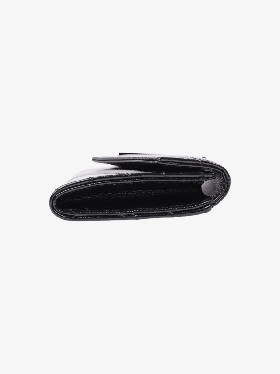 Saint Laurent Envelope Wallet Black Matelasse Leather Small Image 4