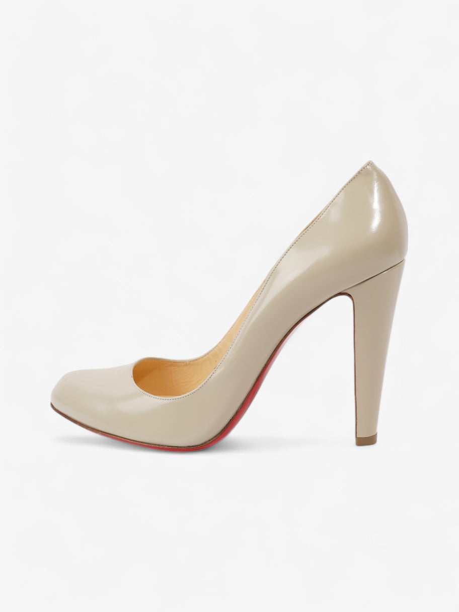 Christian Louboutin Decollete 110mm Beige Leather EU 40 UK 7 Image 5