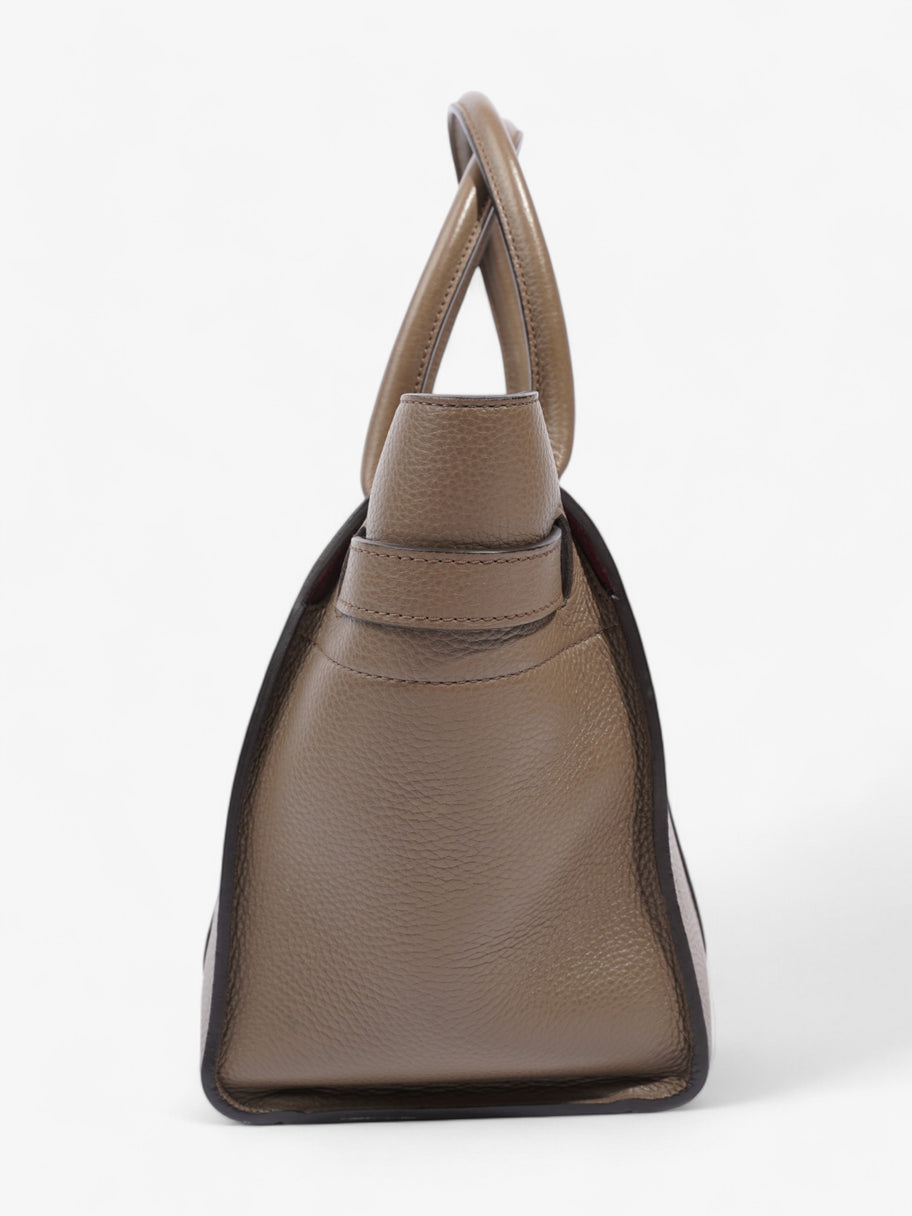 Mulberry Bayswater Taupe Grained Leather Small Image 3