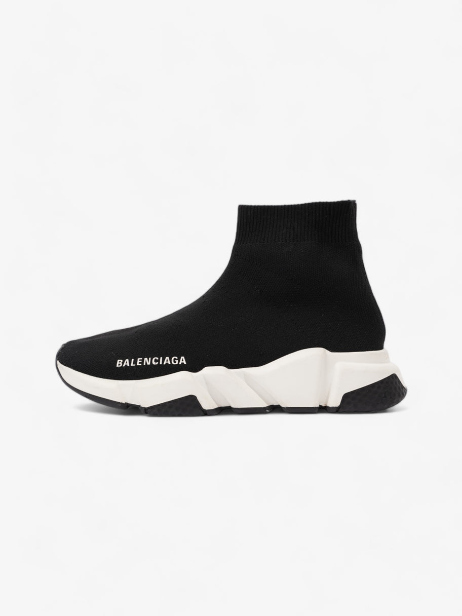 Balenciaga Speed Sneakers Black / White Cotton EU 37 UK 4 Image 5