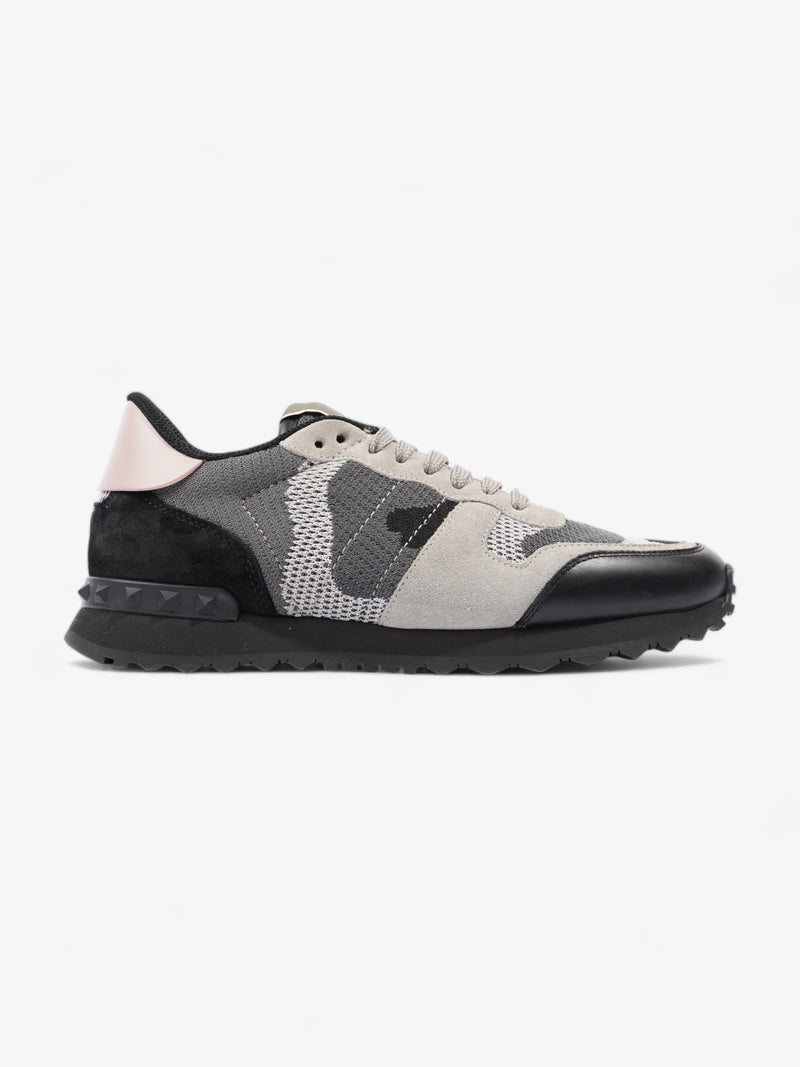  Rockrunner Sneakers Grey Camo / Black / Pink Mesh EU 39 UK 6