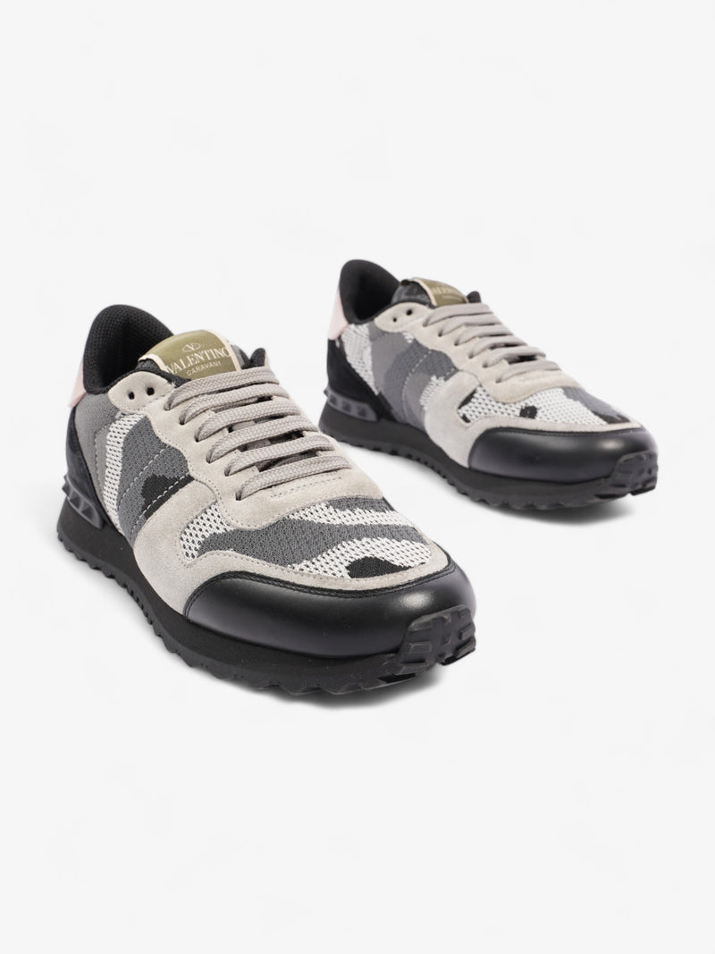  Rockrunner Sneakers Grey Camo / Black / Pink Mesh EU 39 UK 6