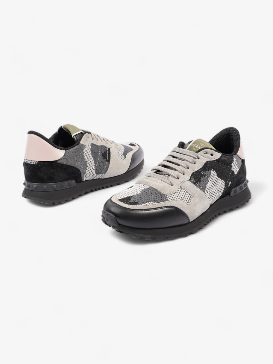 Rockrunner Sneakers Grey Camo / Black / Pink Mesh EU 39 UK 6 Image 9
