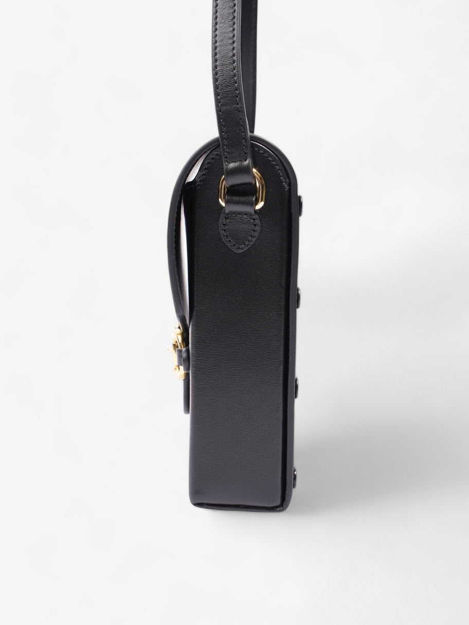 Gucci Horsebit 1955 Vertical Crossbody Black Leather Image 3