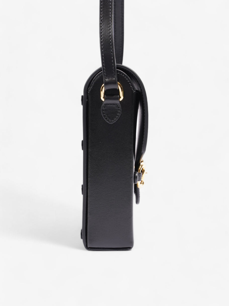 Gucci Horsebit 1955 Vertical Crossbody Black Leather Image 5