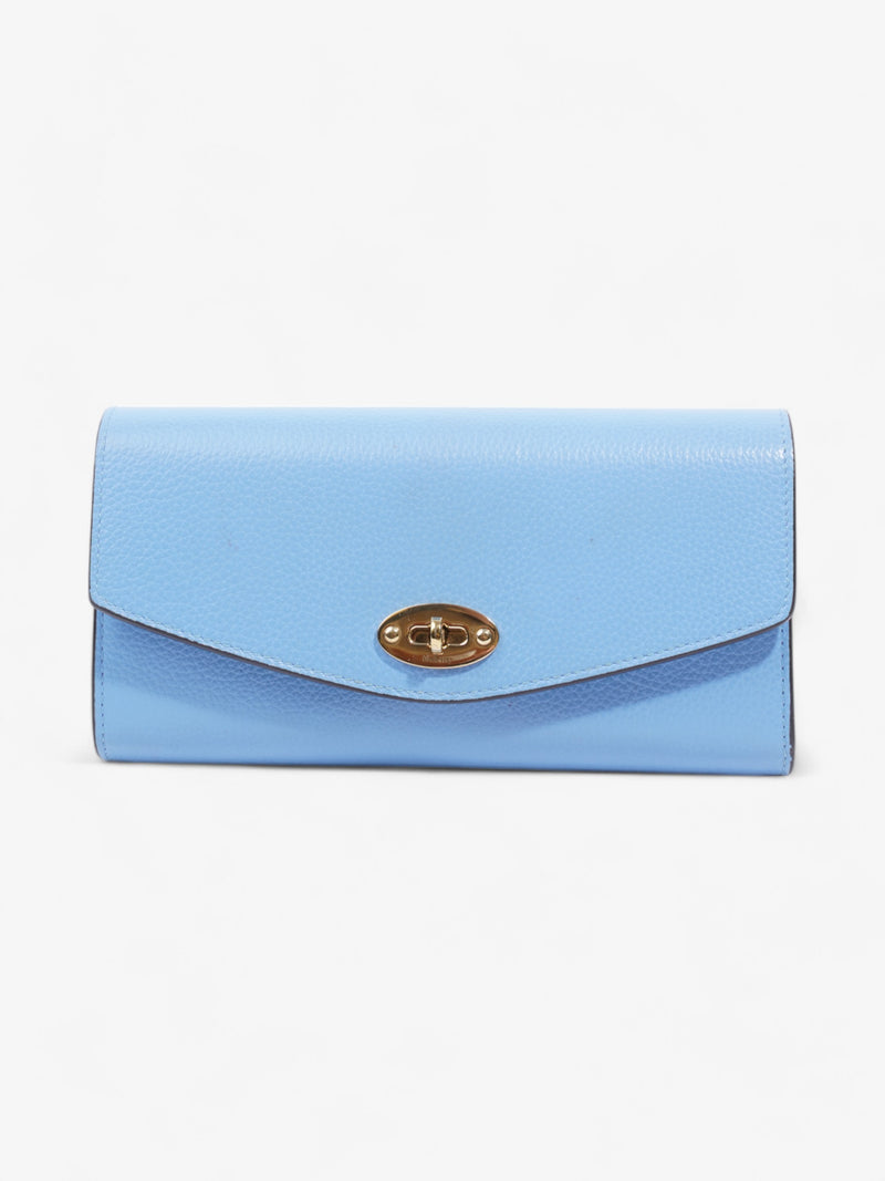  Mulberry Darley Wallet Blue Leather Small