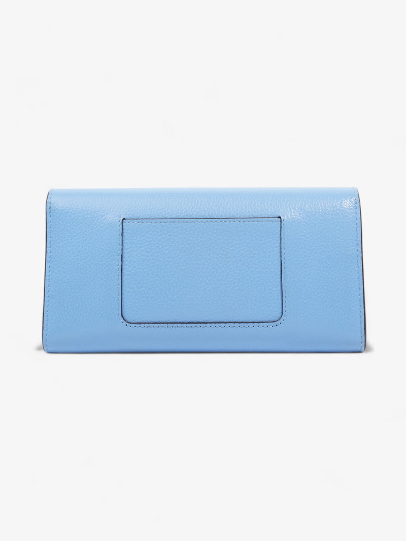  Mulberry Darley Wallet Blue Leather Small