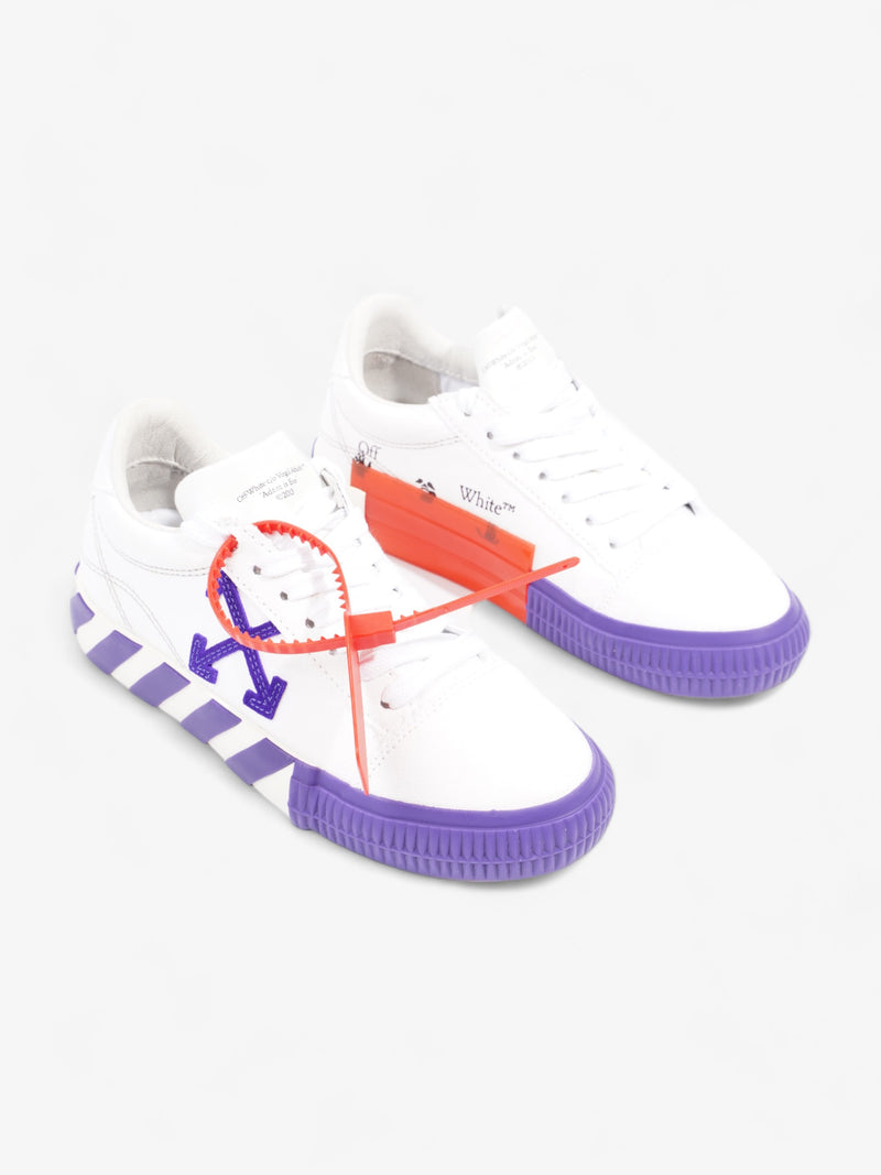  Off White Low Vulcanized White / Violet Canvas EU 35 UK 2