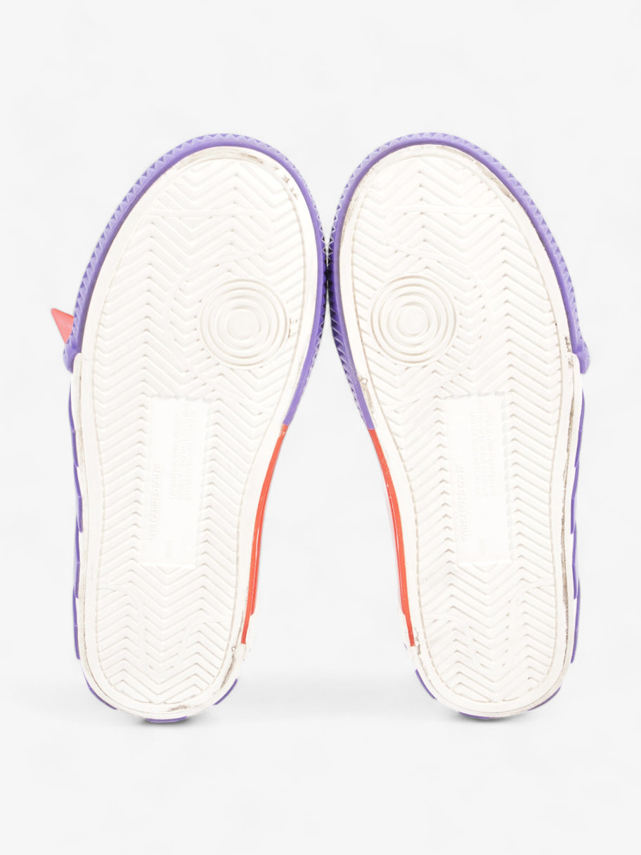 Low Vulcanized White / Violet Canvas EU 35 UK 2 Image 7