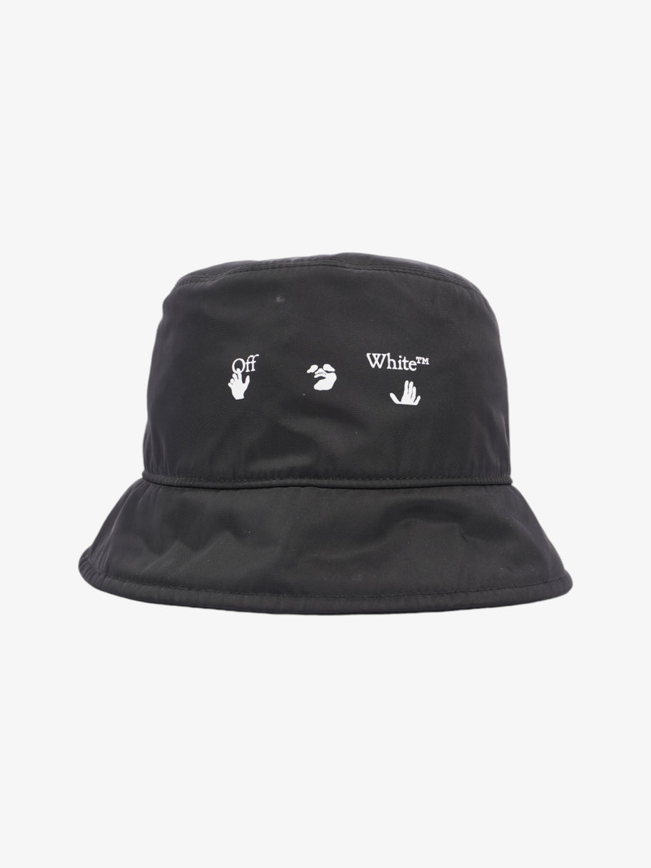 Off White Bucket hat Black Polyester Small Image 1