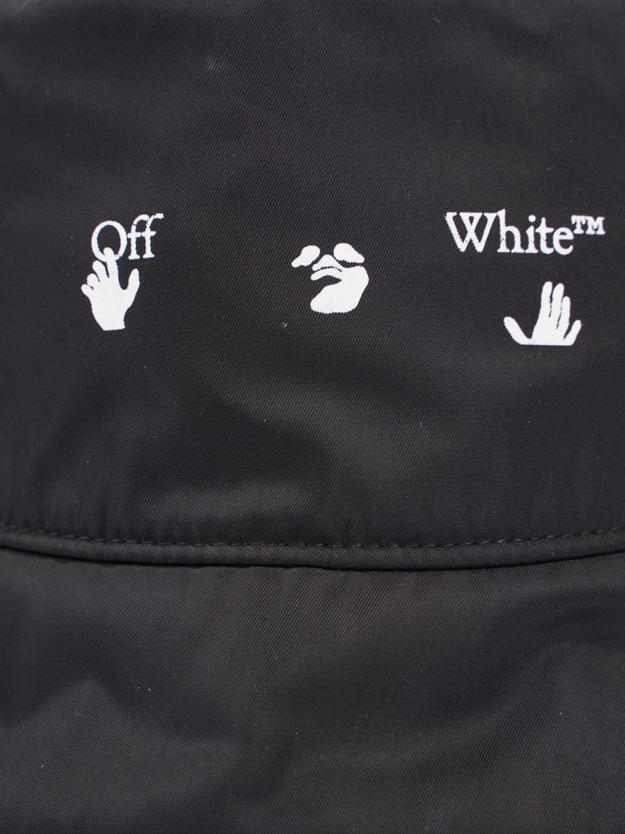 Off White Bucket hat Black Polyester Small Image 5