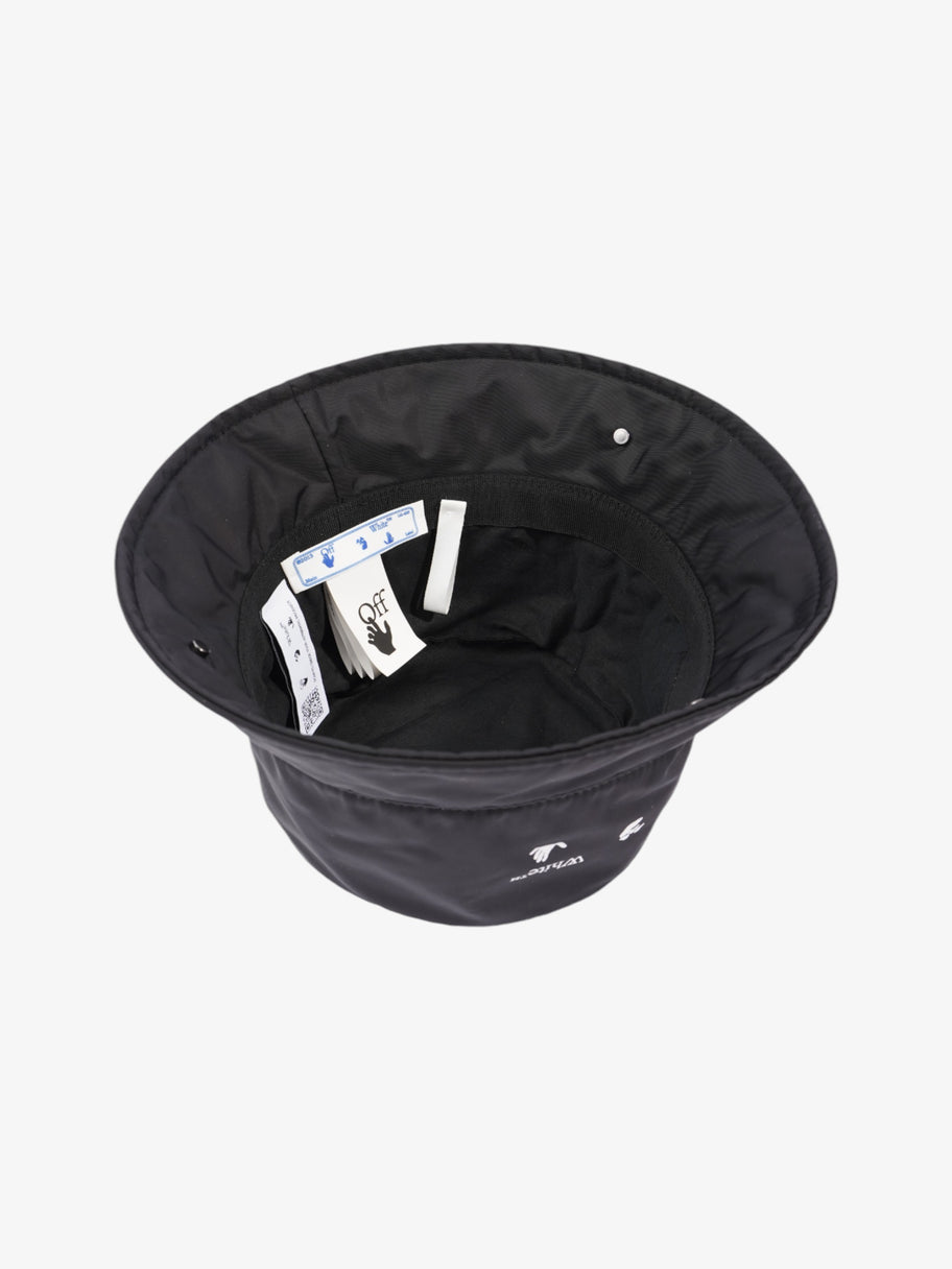 Off White Bucket hat Black Polyester Small Image 7