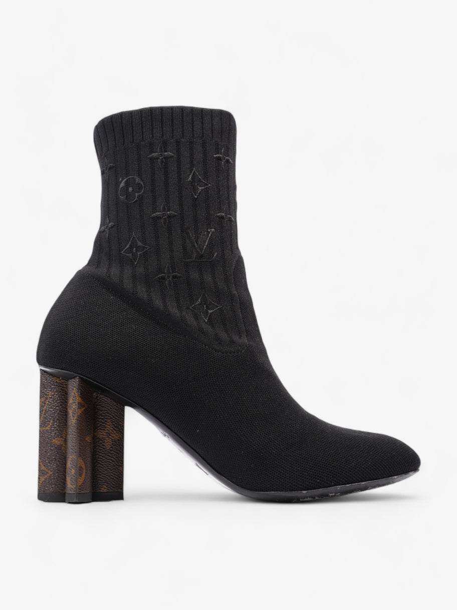 Silhouette Ankle Boots 6cm Black / Monogram Fabric EU 41 UK 8 Image 4