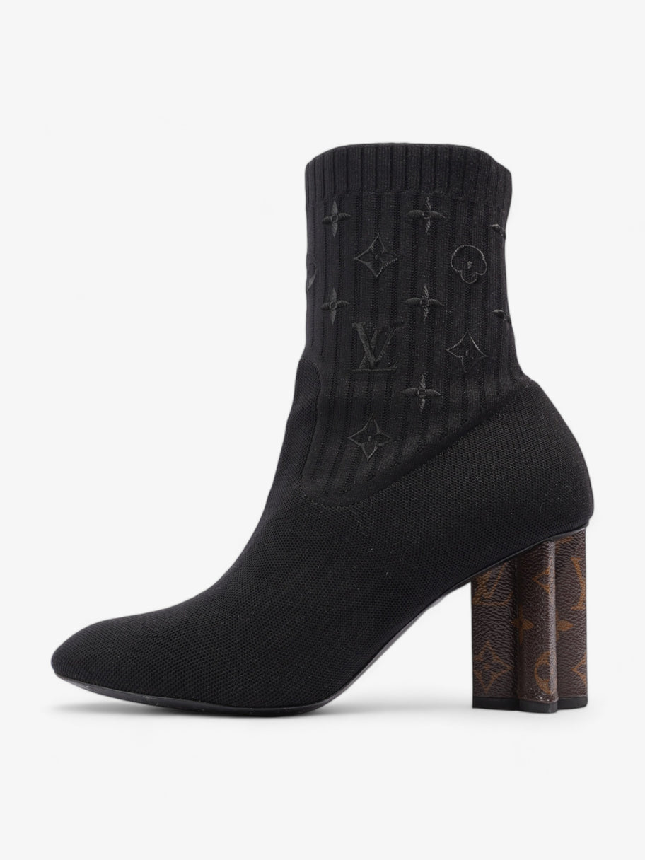 Silhouette Ankle Boots 6cm Black / Monogram Fabric EU 41 UK 8 Image 5