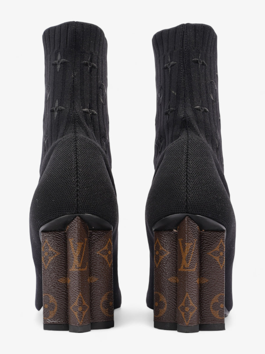 Silhouette Ankle Boots 6cm Black / Monogram Fabric EU 41 UK 8 Image 6
