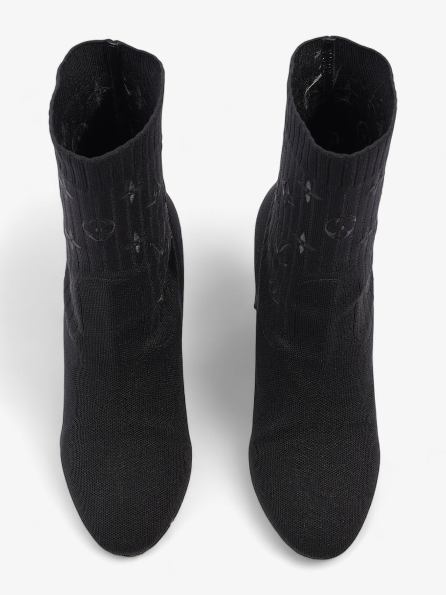 Silhouette Ankle Boots 6cm Black / Monogram Fabric EU 41 UK 8 Image 8