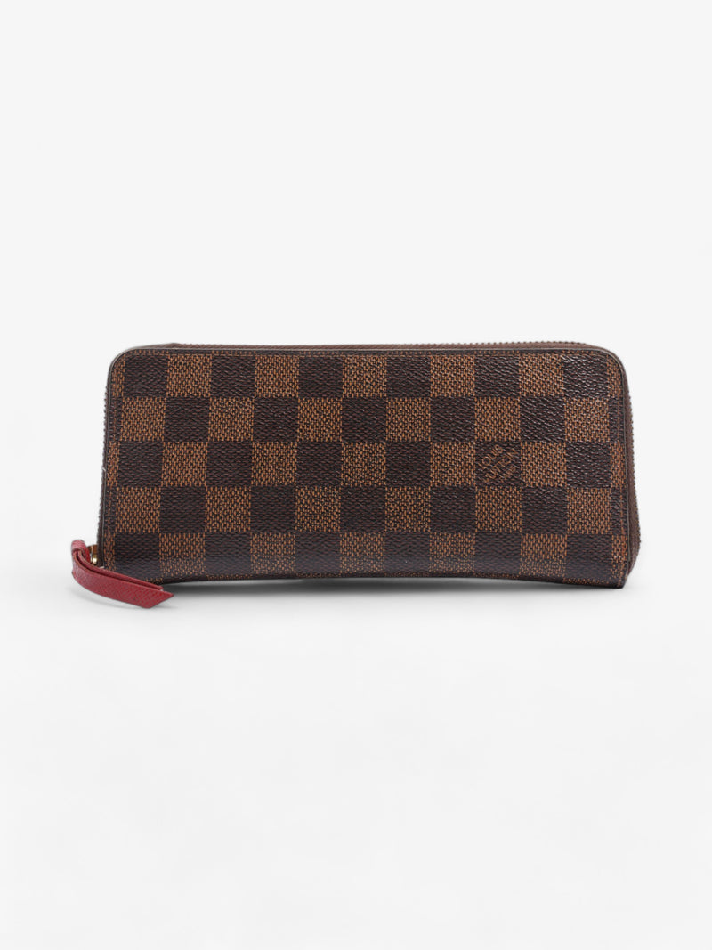  Louis Vuitton Clemence Damier Ebene / Cherry Canvas