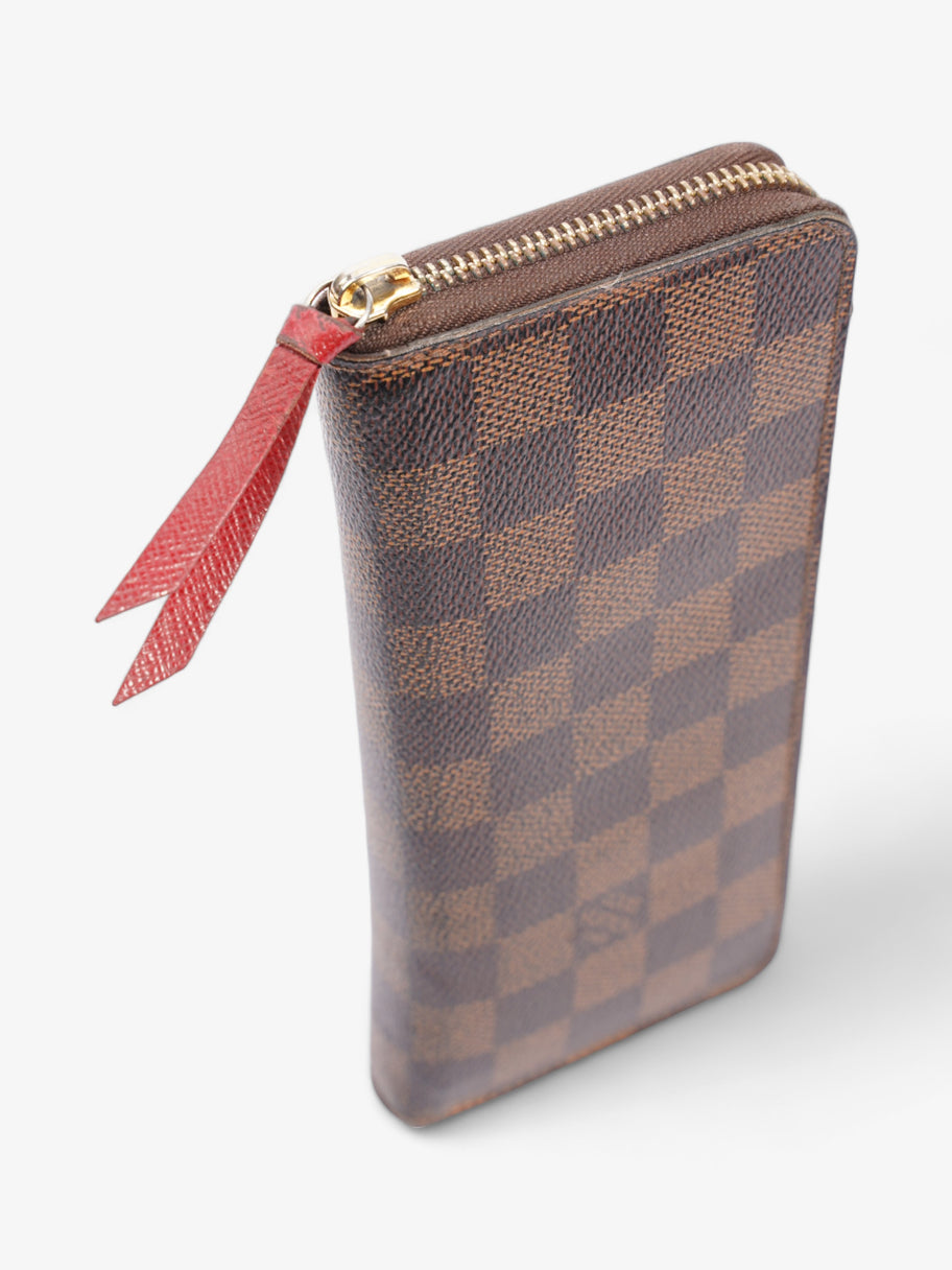 Louis Vuitton Clemence Damier Ebene / Cherry Canvas Image 6