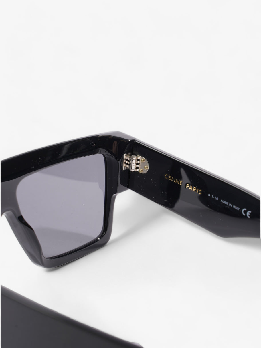 Celine Oversized Square Sunglasses Black Acetate 145mm Image 6