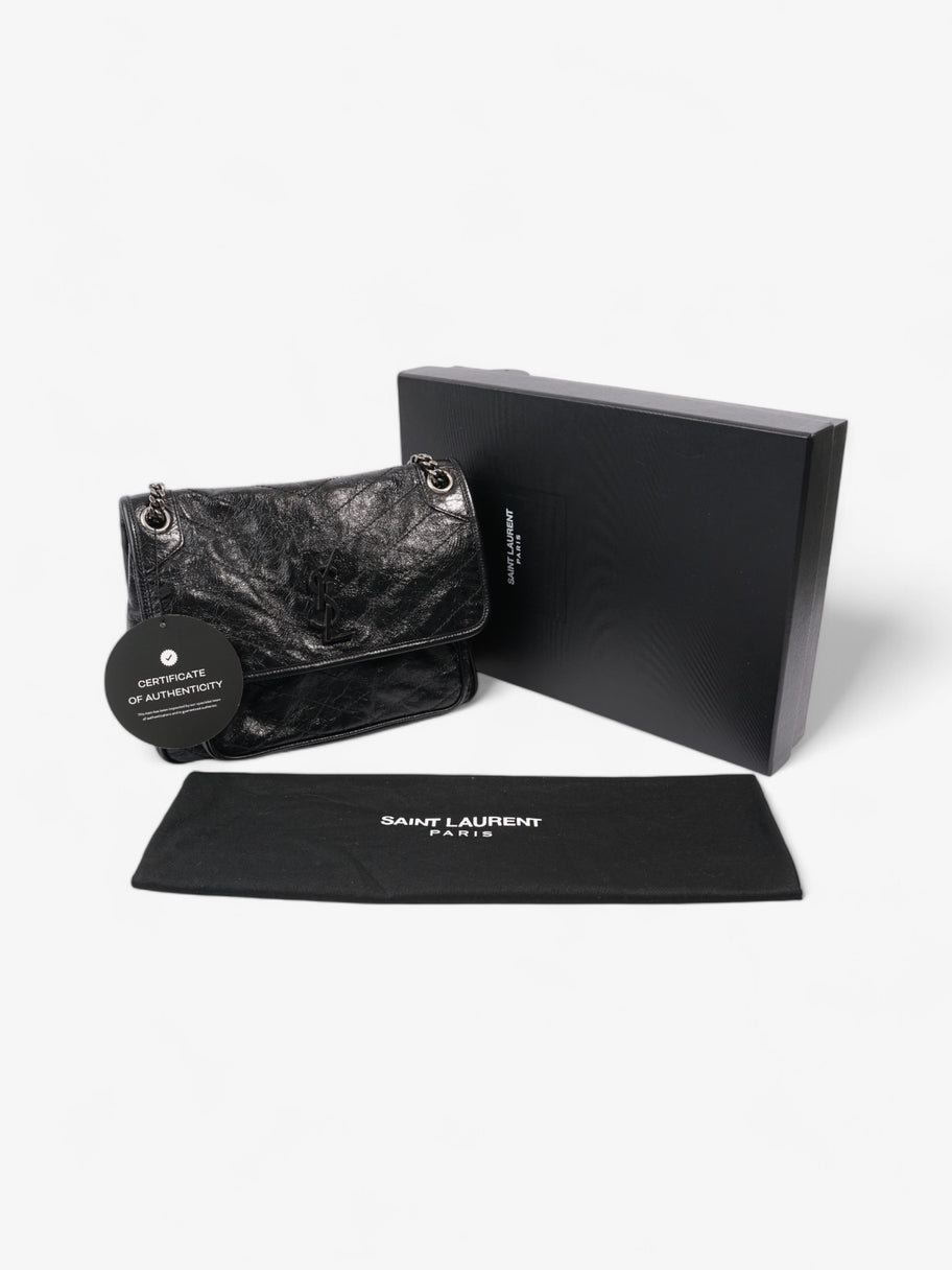 Saint Laurent Niki Black Calfskin Leather Large Image 11