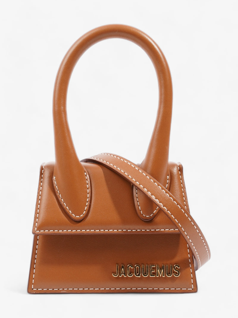  Jacquemus Le Chiquito Light Brown Leather