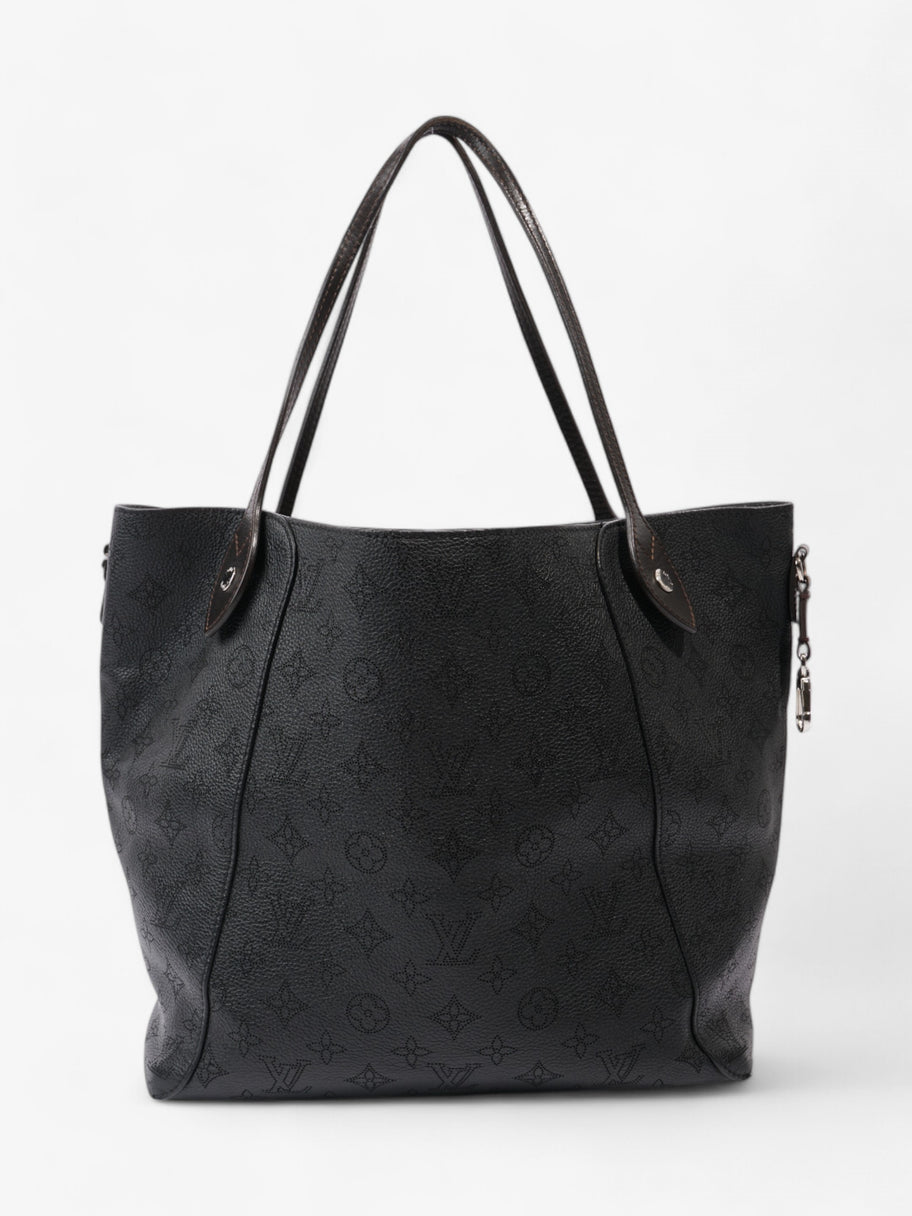 Louis Vuitton Hina Monogram Mahina / Black Calfskin Leather MM Image 5