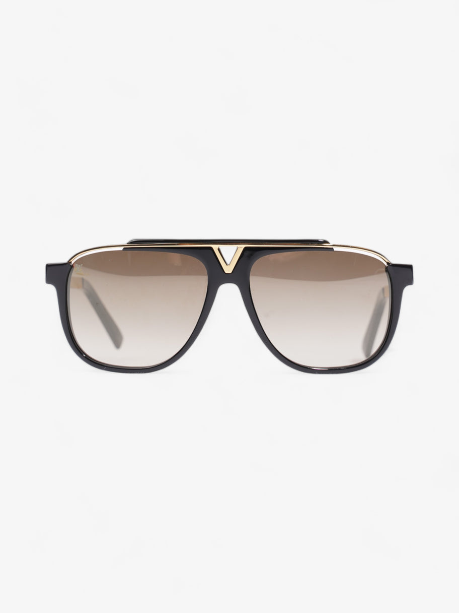 Louis Vuitton Mascot Sunglasses Black / Gold Acetate 140mm Image 1