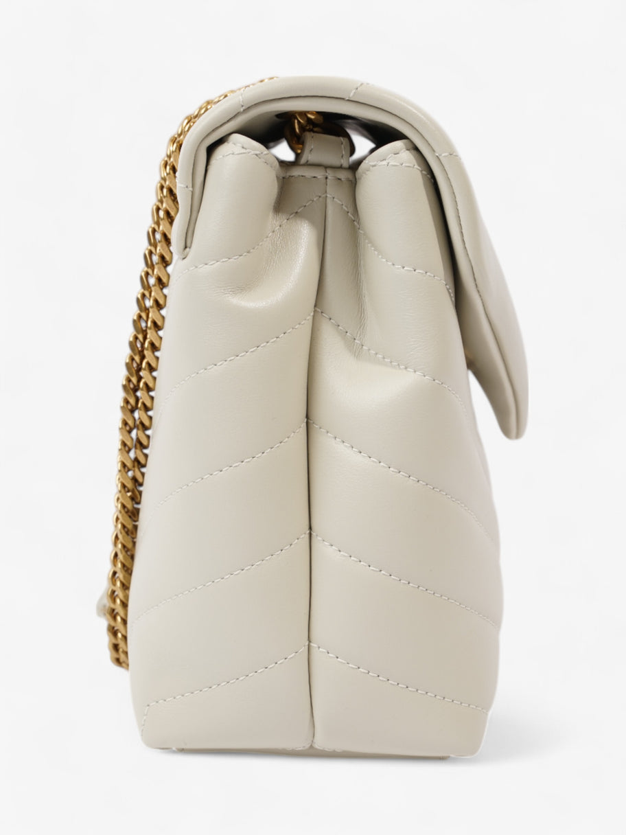 Saint Laurent Lou Lou Cream Calfskin Leather Small Image 5