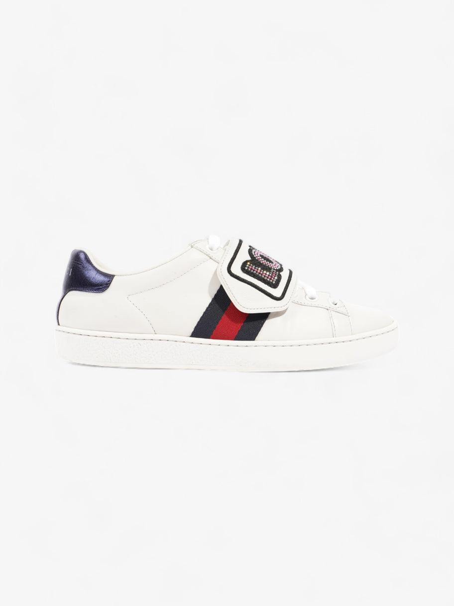 Gucci ace leather blue online