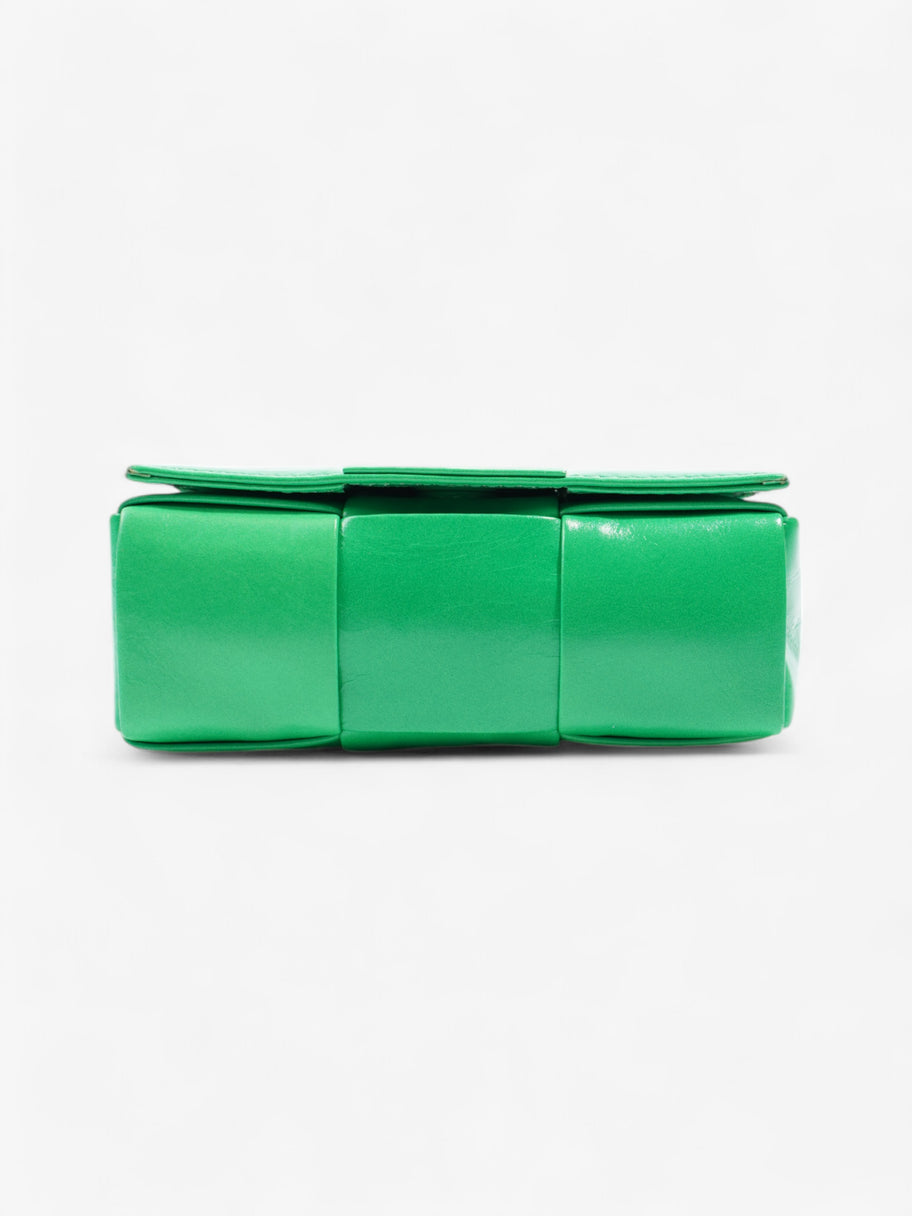 Bottega Veneta Cassette Green Intrecciato Leather Mini Image 6