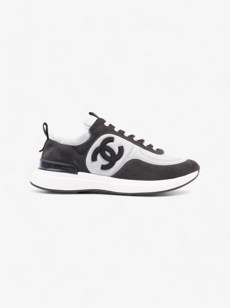  CC Low Top Sneakers Black / White / Grey Suede EU 38.5 UK 5.5