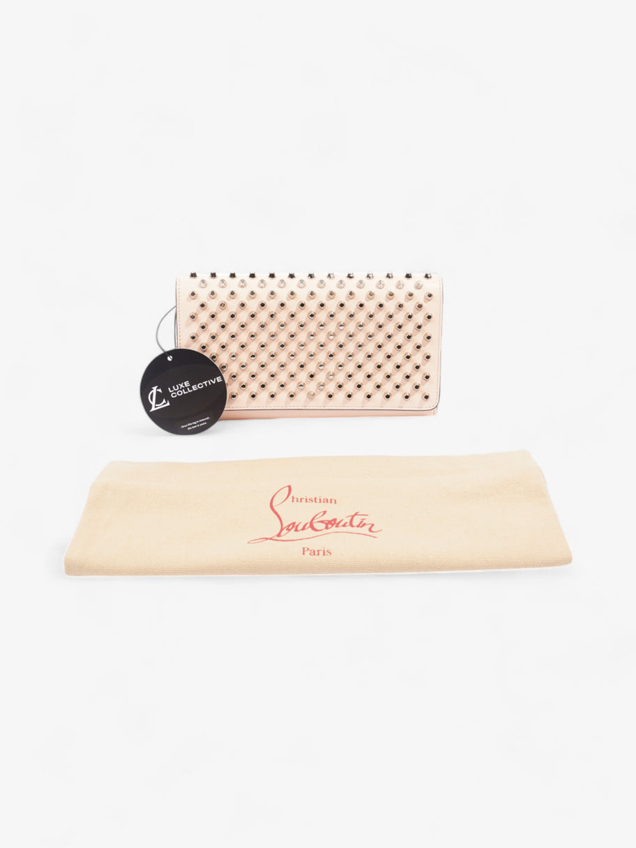 Christian Louboutin Macaron Studded Wallet Nude Leather Image 7