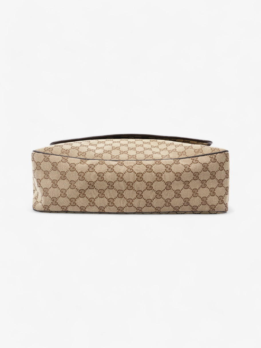 Gucci Messenger Bag Beige / Brown Canvas Image 6