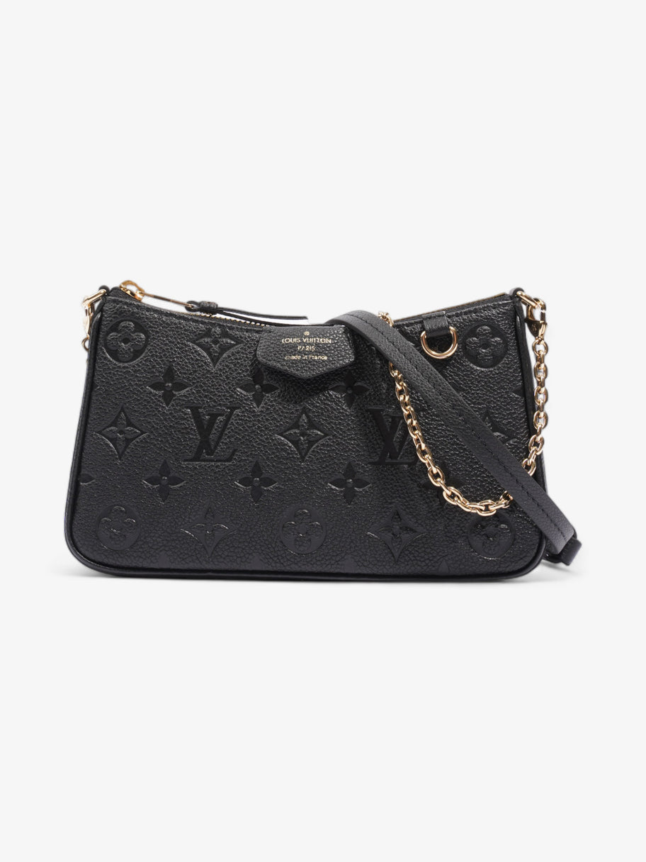 Louis Vuitton Easy Pouch On Strap Black Empreinte Leather Image 1