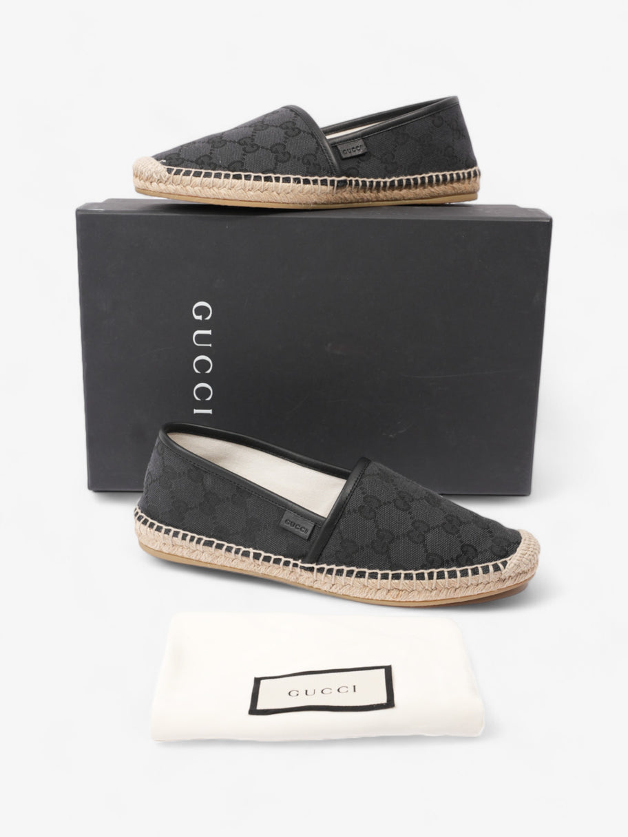 Gucci GG Espadrille GG Supreme / Black Canvas EU 37 UK 4 Image 10