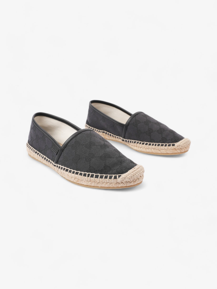 Gucci GG Espadrille GG Supreme / Black Canvas EU 37 UK 4 Image 2