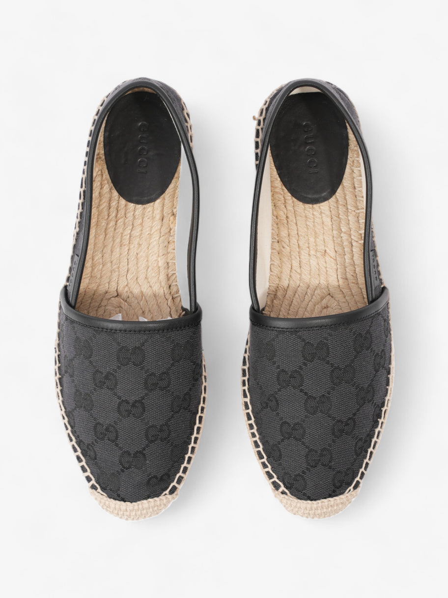 Gucci GG Espadrille GG Supreme / Black Canvas EU 37 UK 4 Image 8