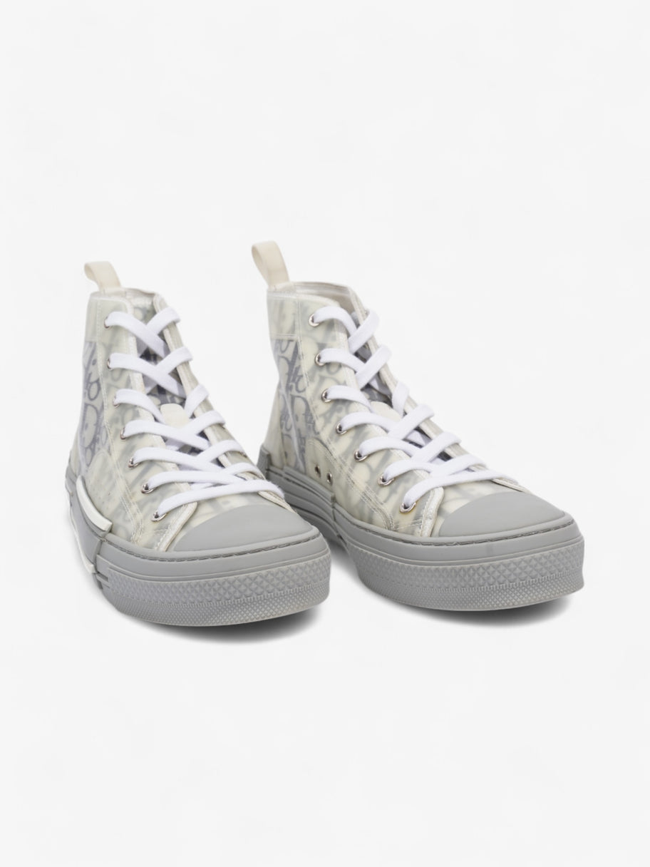 Christian Dior B23 High-tops Grey Oblique  / White Mesh EU 41 UK 7 Image 2