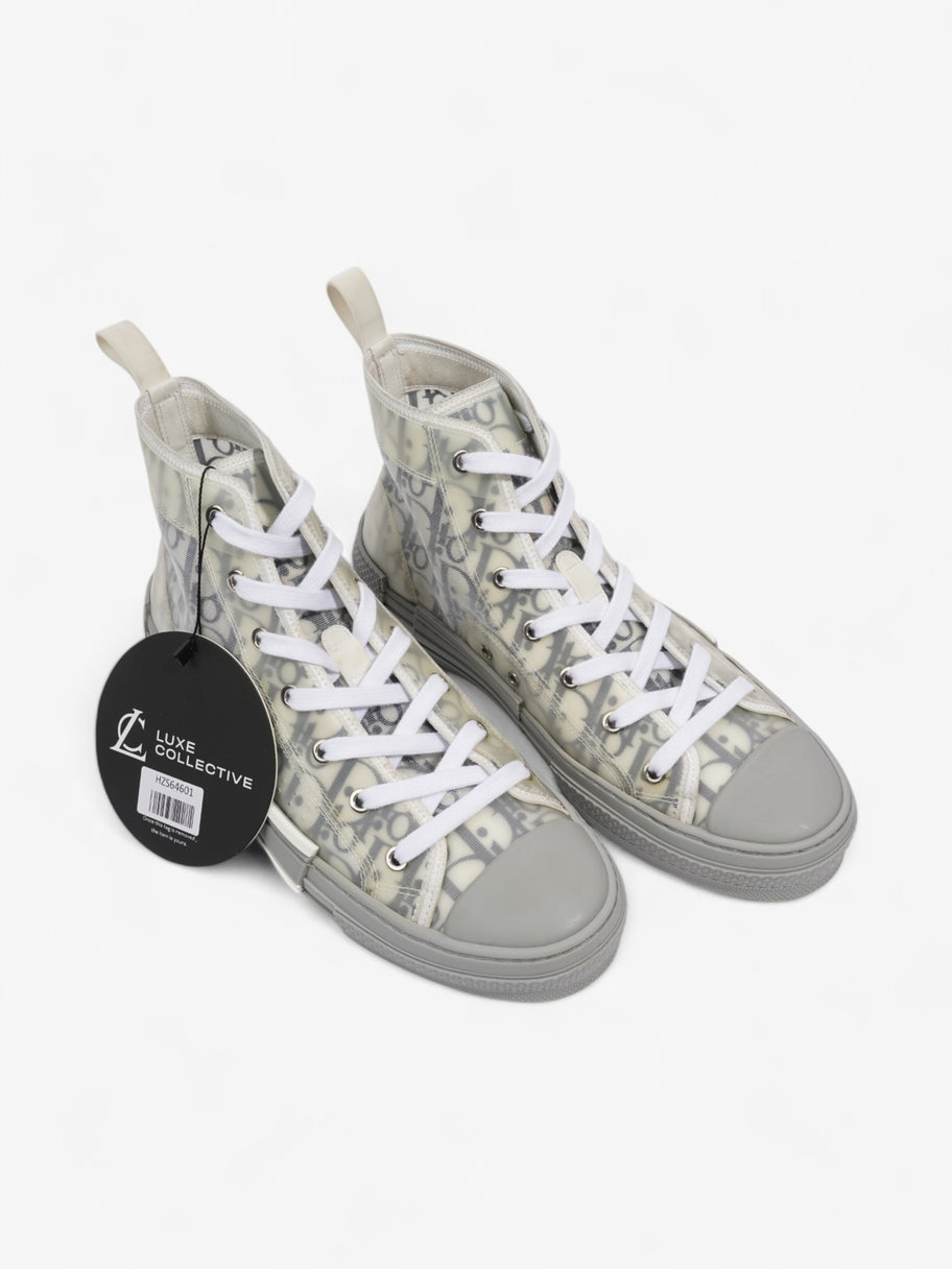 Christian Dior B23 High-tops Grey Oblique  / White Mesh EU 41 UK 7 Image 8