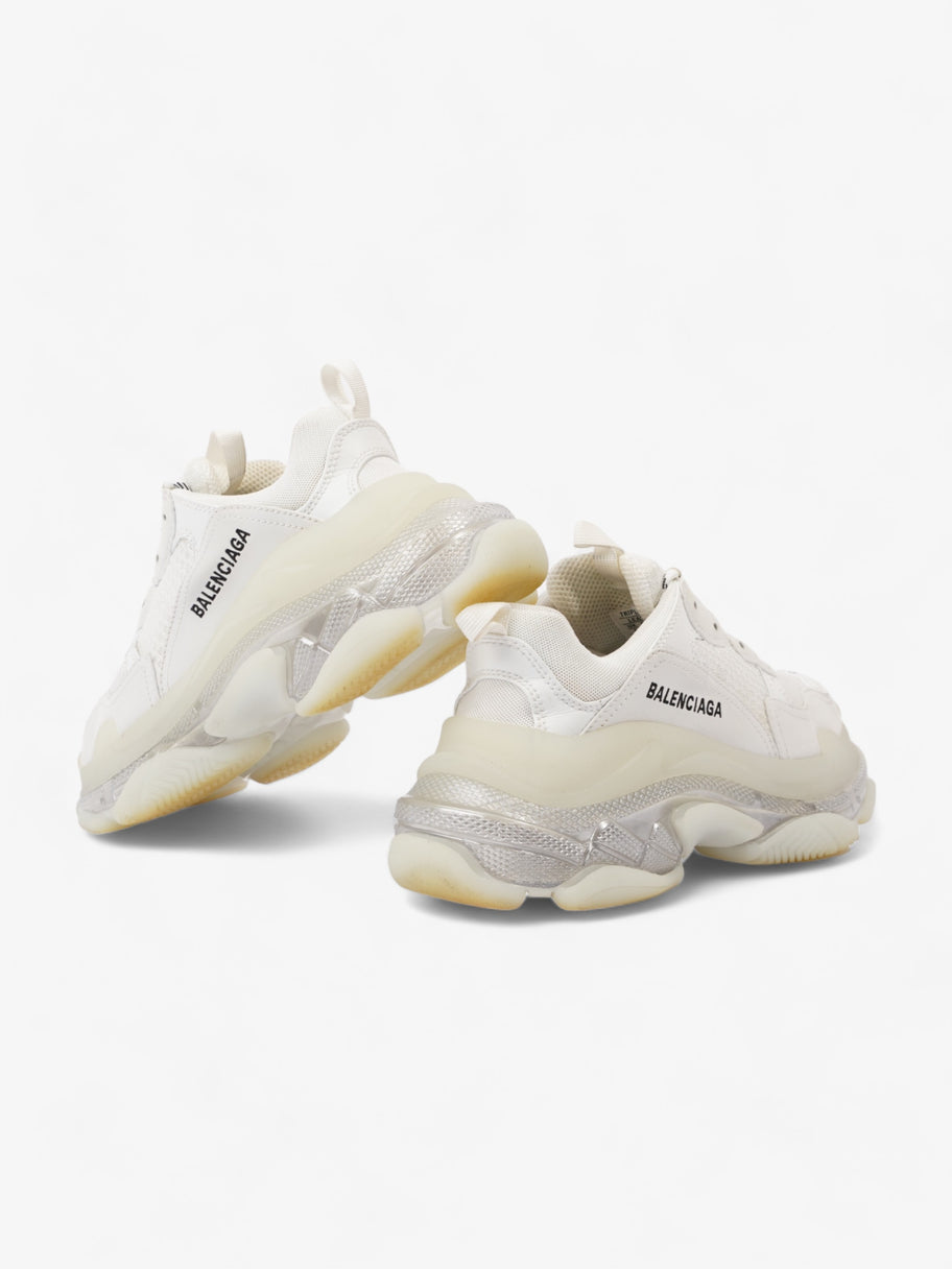 Triple S Clear Sole White Mesh EU 37 UK 4 Luxe Collective