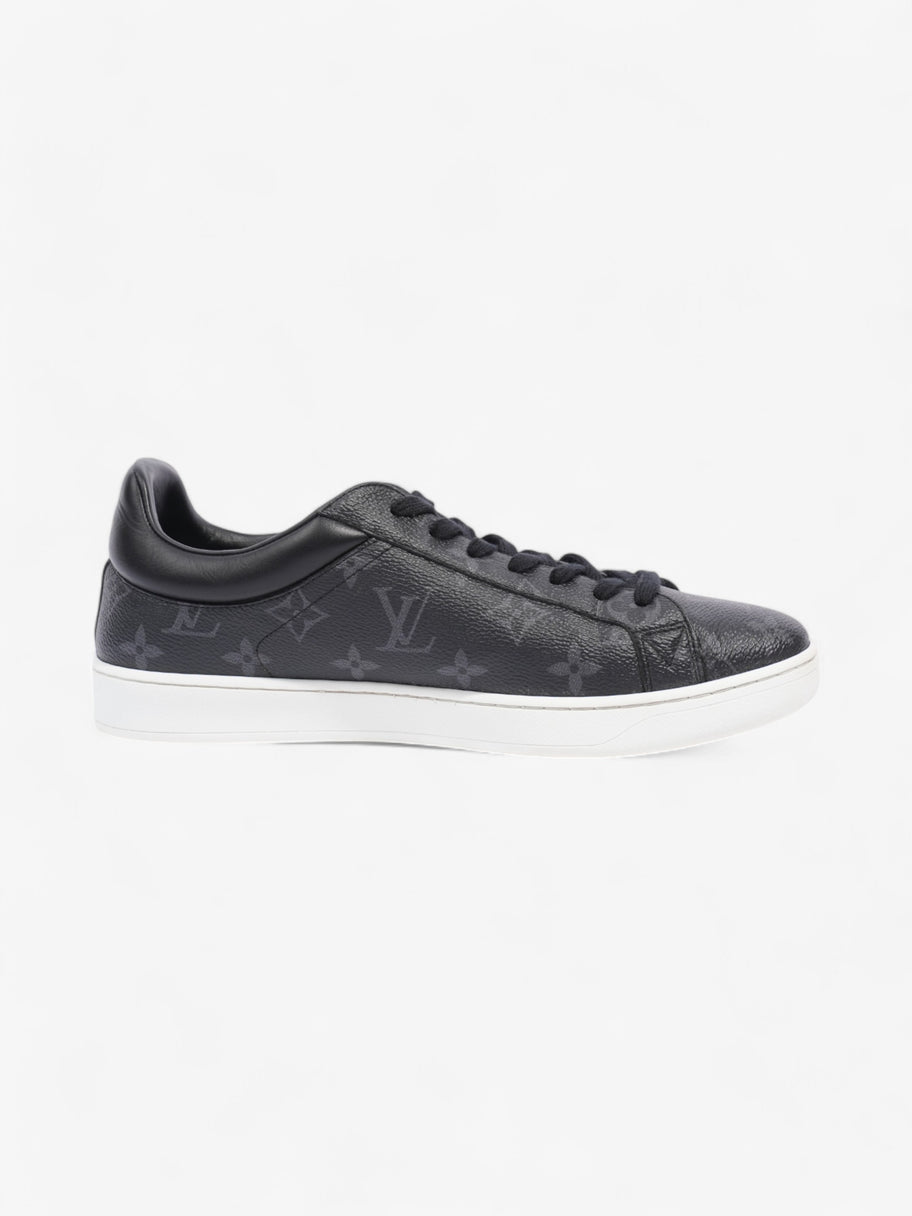 Louis Vuitton Luxembourg Sneaker Black / Grey Leather EU 40.5 UK 6.5 Image 4