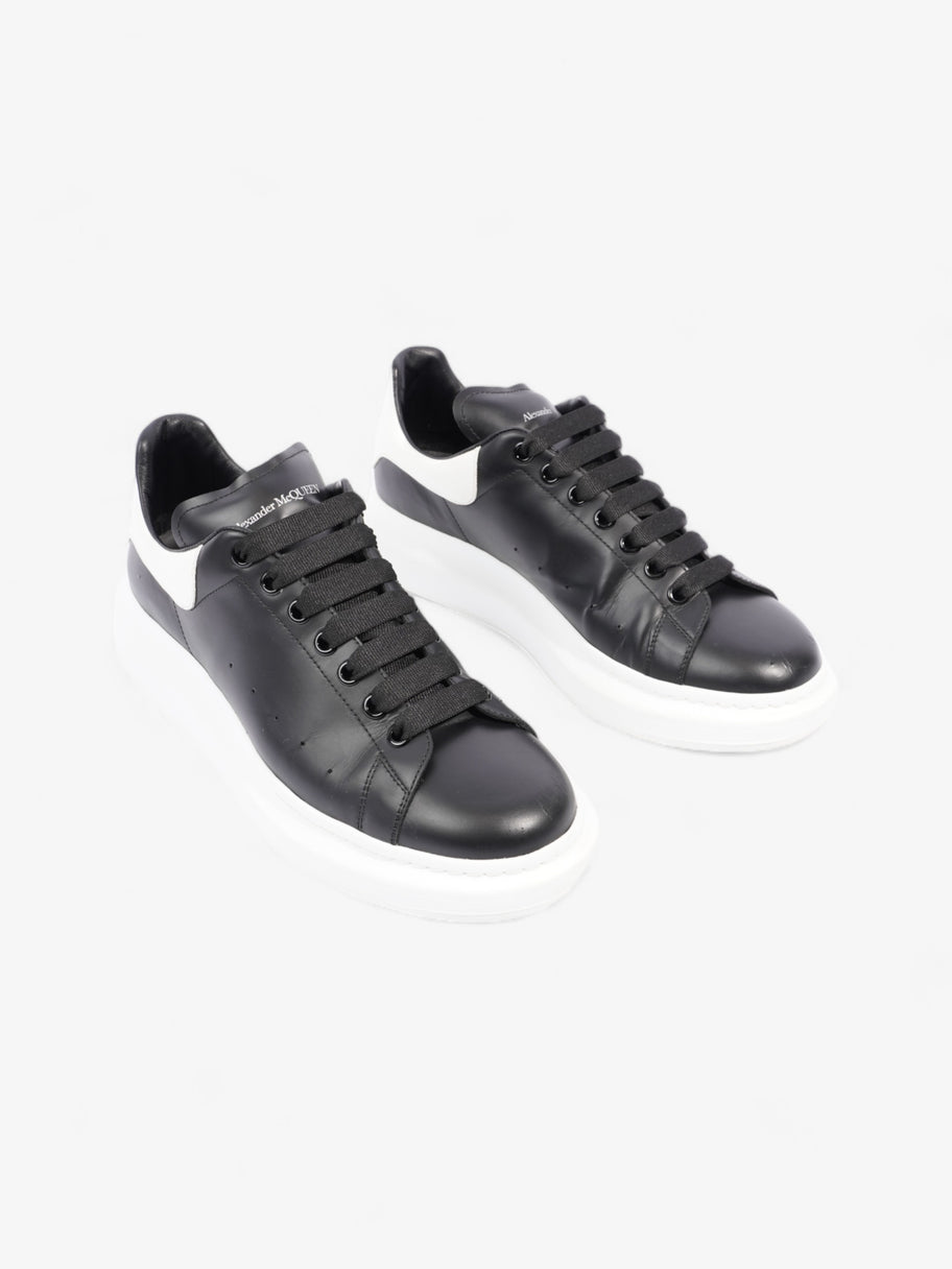 Alexander McQueen Oversized Sneaker Black / White Tab Leather EU 45 UK 11 Image 2