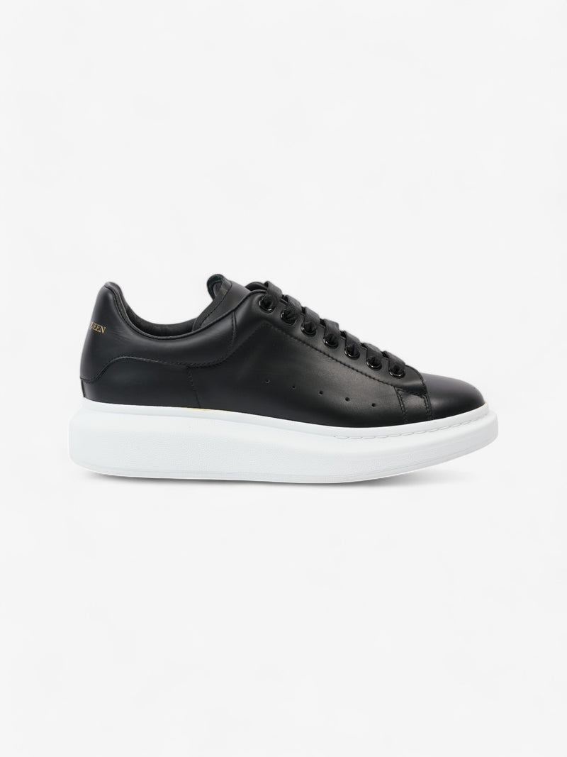  Alexander McQueen Oversized Sneakers Black Leather EU 41 UK 7