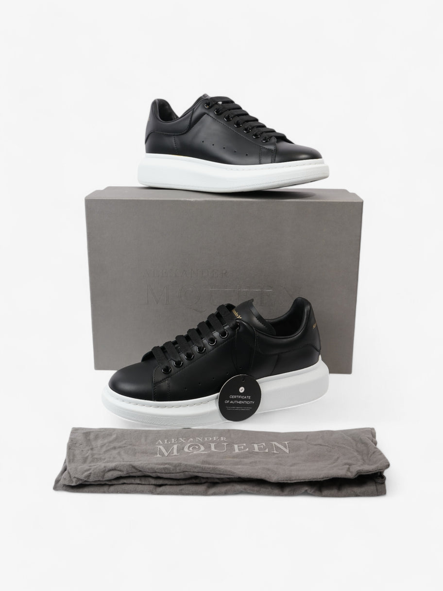 Alexander McQueen Oversized Sneakers Black Leather EU 41 UK 7 Image 10